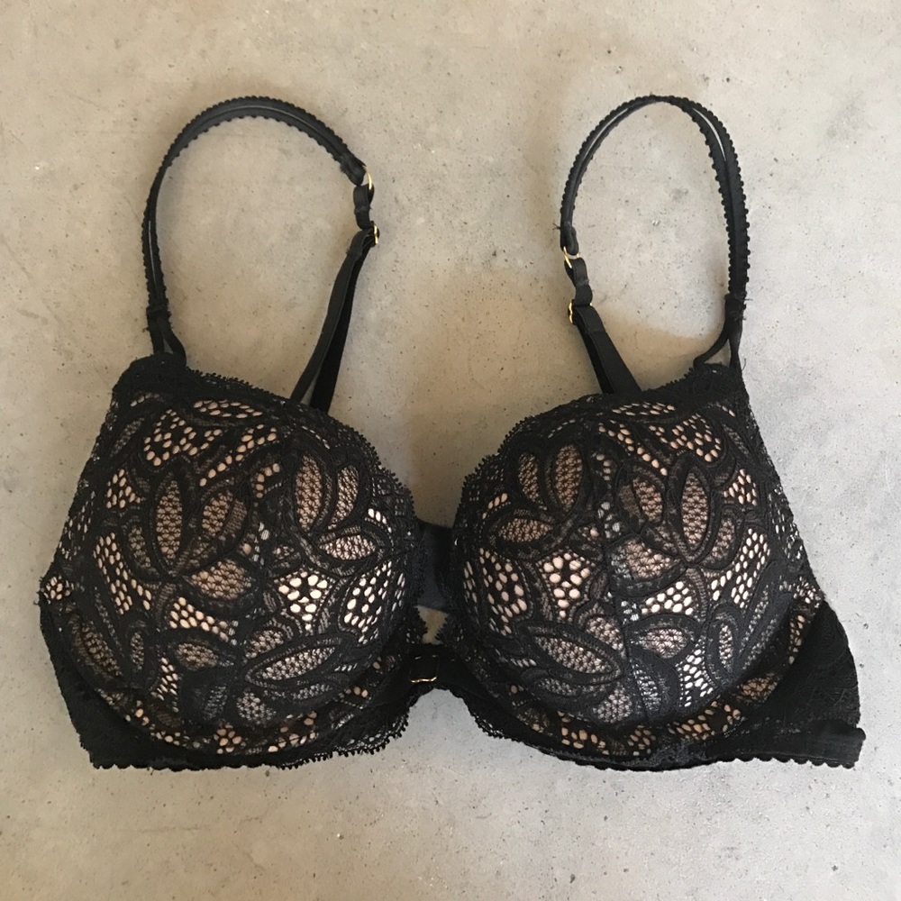Victoria's Secret Black Lace Bra